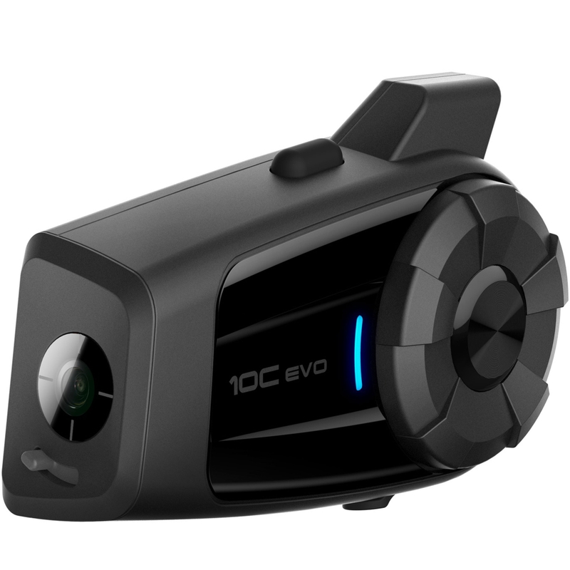 Bluetooth interkom na motorku Sena 10C EVO s integrovanou 4K kamerou