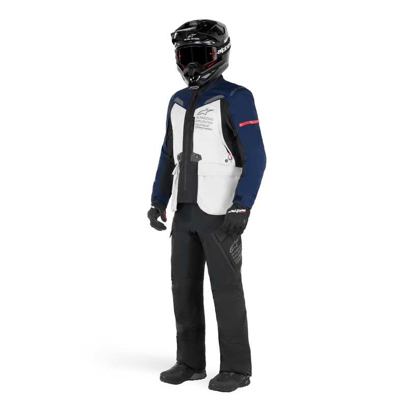 Bunda Alpinestars ST-7 Gore-Tex světle šedo-modro-černá