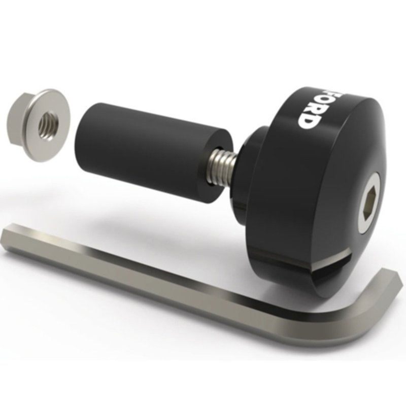 Závaží řídítek Oxford Bar Ends 1 s redukcí černé 1 pár