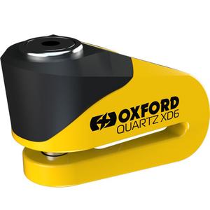 Zámek kotoučové brzdy Oxford Quartz XD6 žluto-černý