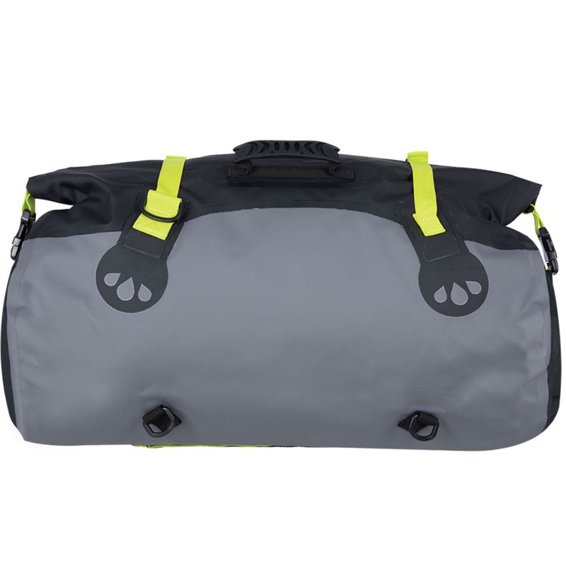 Vodotěsný vak Oxford Aqua T-50 Roll Bag 50 l černo-šedo-fluo žlutý