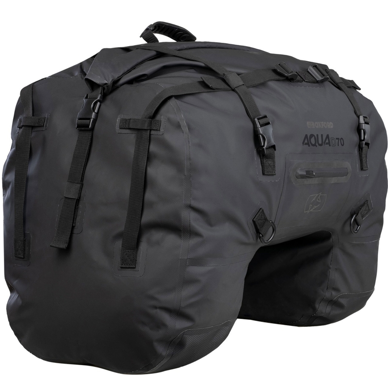 Brašna na zadní sedlo  Oxford Aqua D-70 černá
