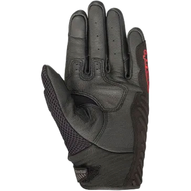 Rukavice na motorku Alpinestars SMX-1 AIR 2 černo-fluo červené