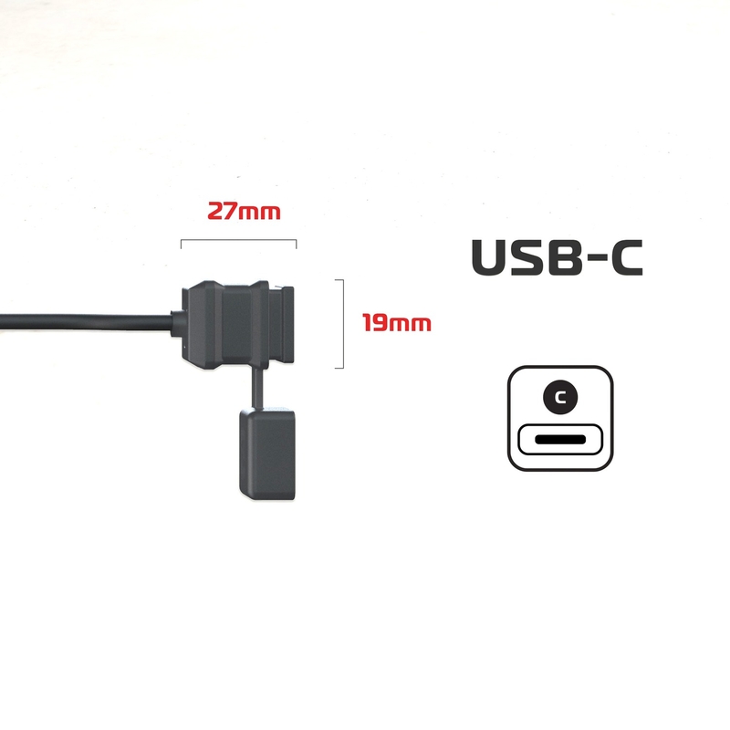 Zásuvka pro možnost dobíjení Oxford typ USB-C 5V/3A