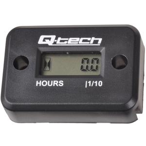 Měřič motohodin Q-TECH černý