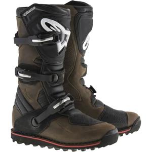 Boty na motorku Alpinestars Tech Trial olejovaná kůže