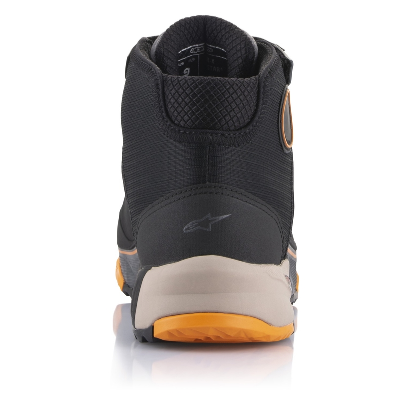 Boty na motorku Alpinestars CR-X Drystar černo-hnědo-oranžové