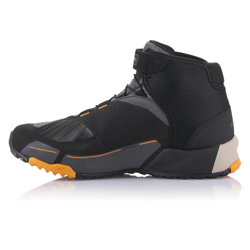 Boty na motorku Alpinestars CR-X Drystar černo-hnědo-oranžové