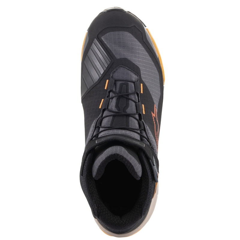 Boty na motorku Alpinestars CR-X Drystar černo-hnědo-oranžové
