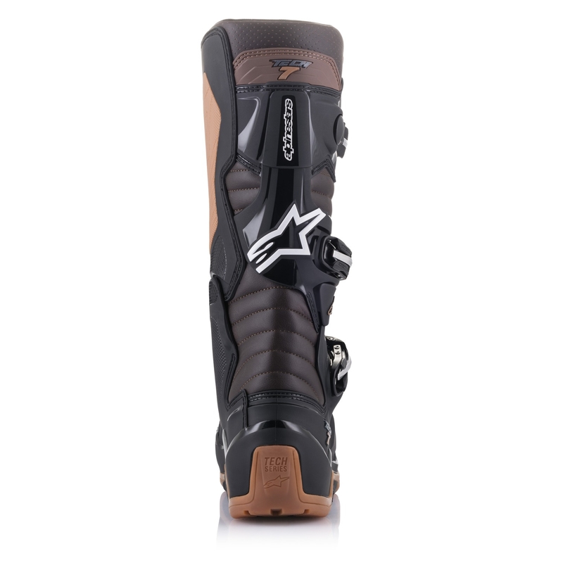 Boty na motorku Alpinestars Tech 7 Enduro černo-tmavě hnědé