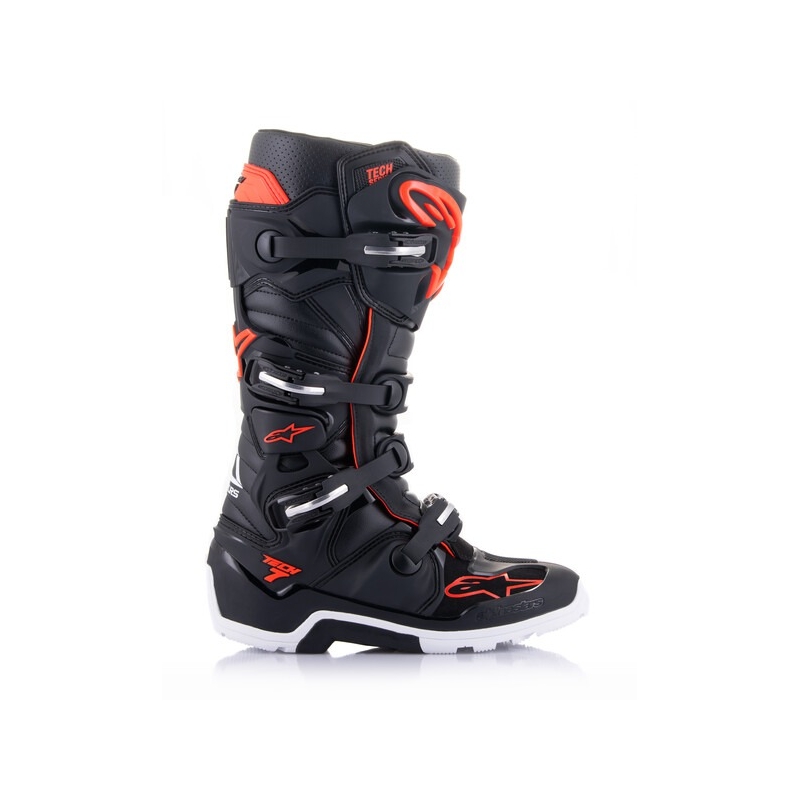 Boty na motorku Boty na motorku Alpinestars Tech 7 Enduro černo-červeno fluo-bíléTech 7 Enduro černo-červeo fluo-bílé