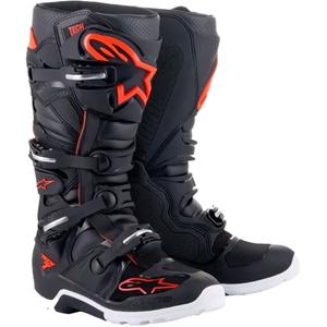 Boty na motorku Boty na motorku Alpinestars Tech 7 Enduro černo-červeno fluo-bíléTech 7 Enduro černo-červeo fluo-bílé