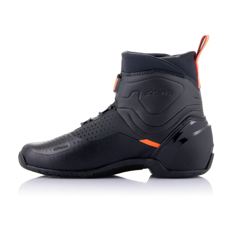 Boty na motorku Alpinestars SP-2 černo-bílo-fluo červené