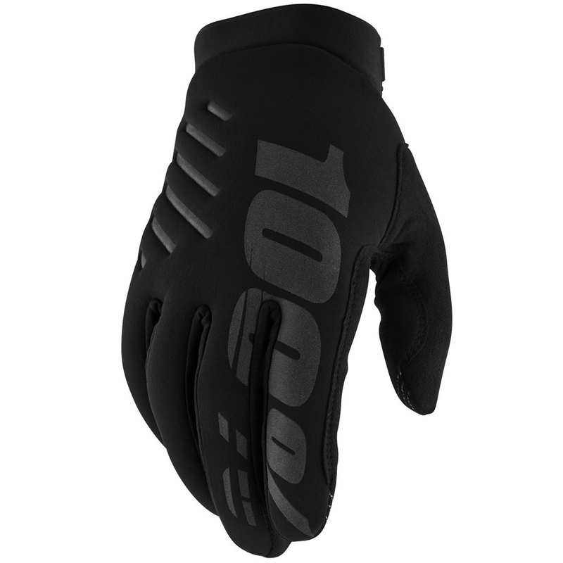 Motokrosové rukavice 100% - USA BRISKER černé