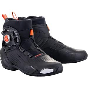 Boty na motorku Alpinestars SP-2 černo-bílo-fluo červené