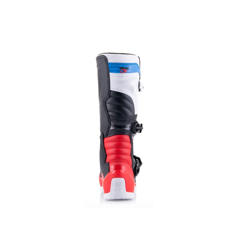 Motokrosové boty Alpinestars TECH 3 bílo-černo-modro-červené