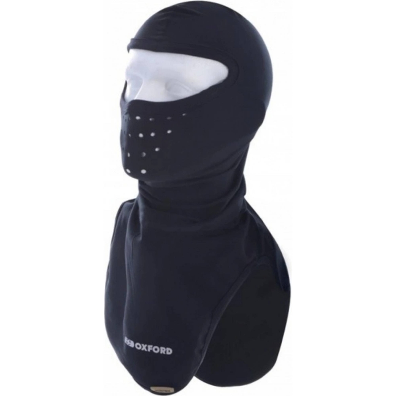 Kukla na motorku Oxford Balaclava Deluxe Micro Fleece černá