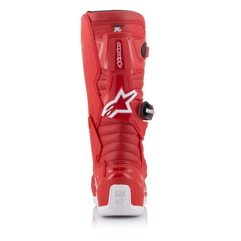 Dětské boty na motorku Alpinestars Tech 7 S červené