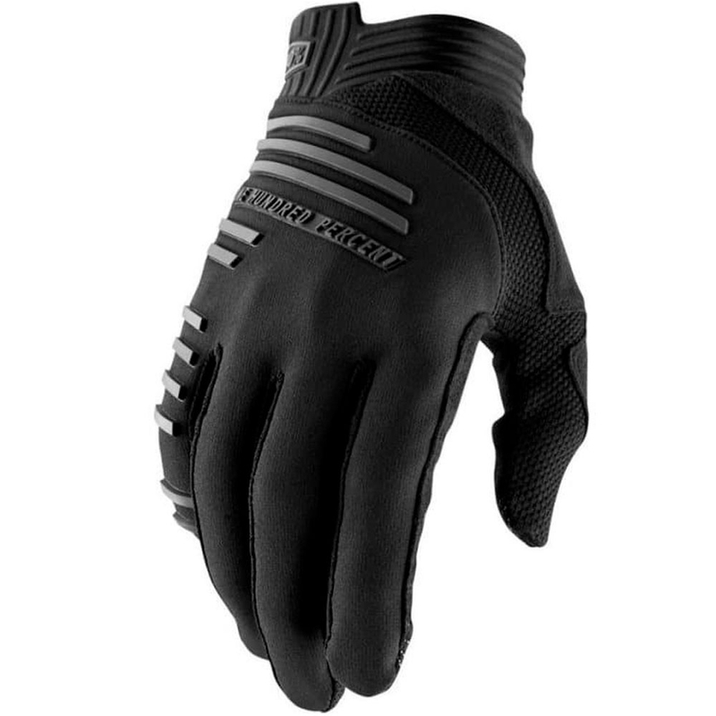 Motokrosové rukavice 100% R-CORE černé