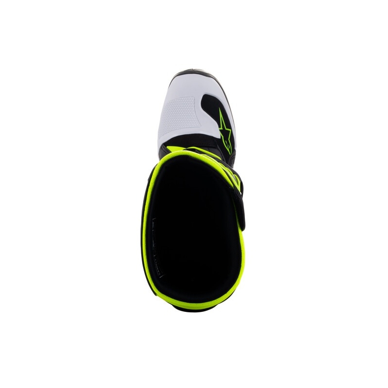 Dětské boty na motorku Alpinestars Tech 7 S černo-bílo-žluto fluo-modré