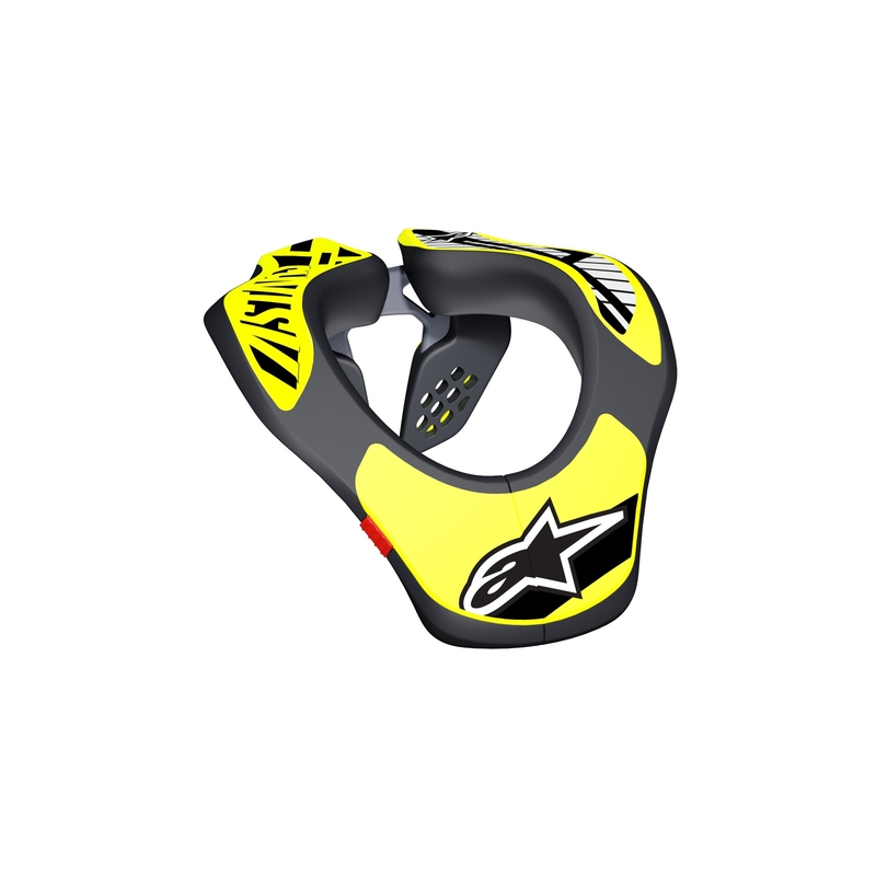Dětský chránič krku Alpinestars Neck Support Youth žluto fluo/černý
