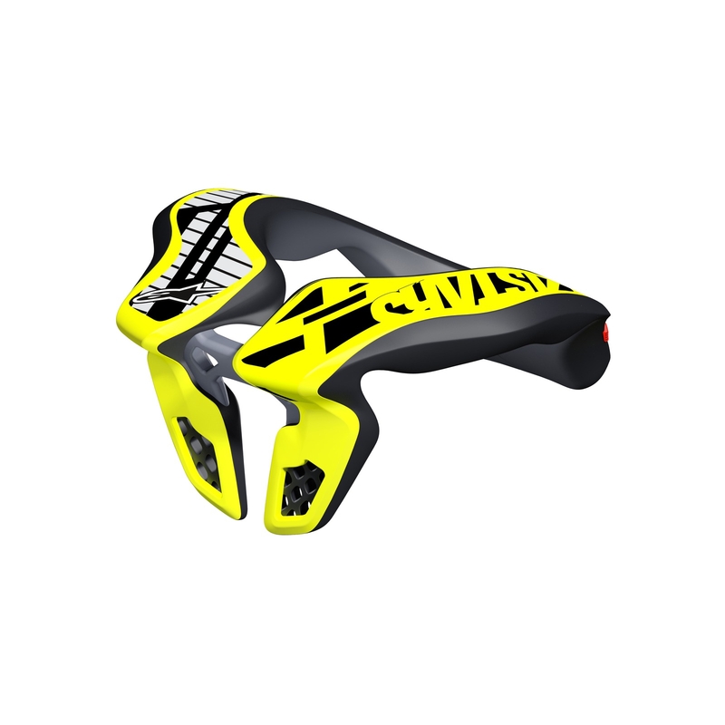 Dětský chránič krku Alpinestars Neck Support Youth žluto fluo/černý