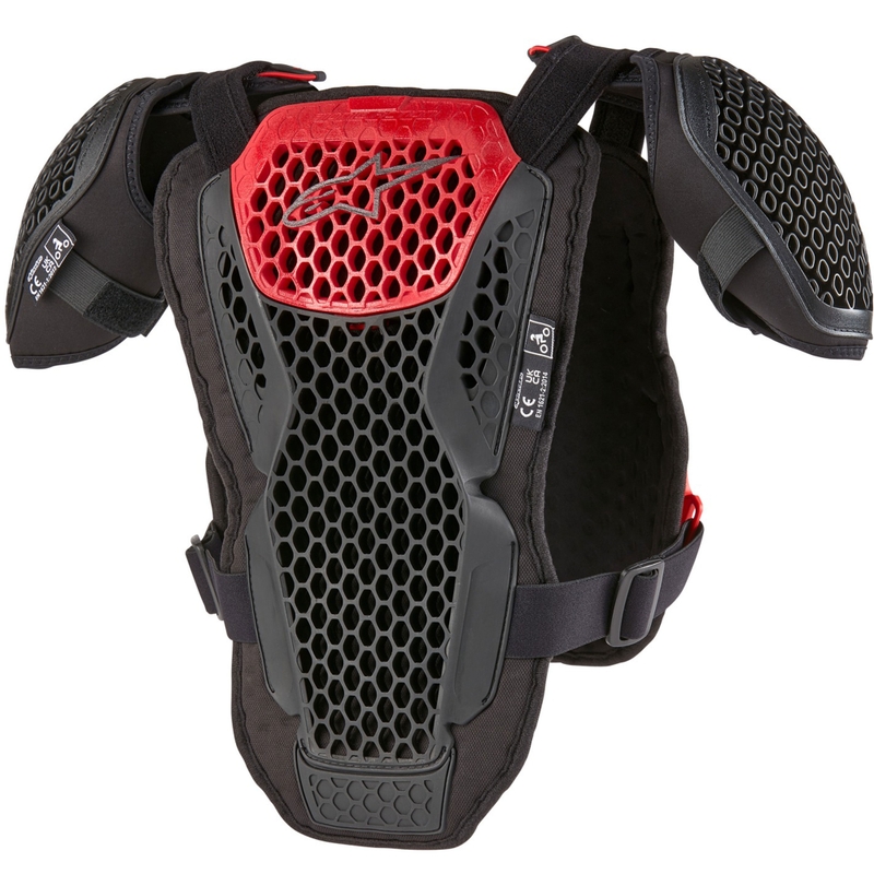 Dětský chránič těla Alpinestars Bionic Action Youth Chest černo-červený