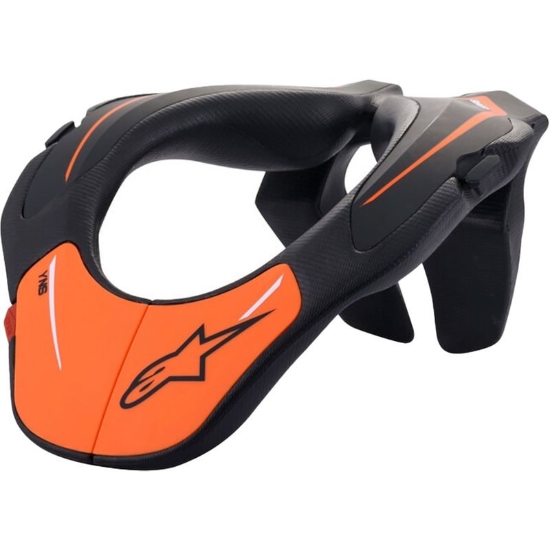 Dětský chránič krku Alpinestars Neck Support Youth černo-oranžový