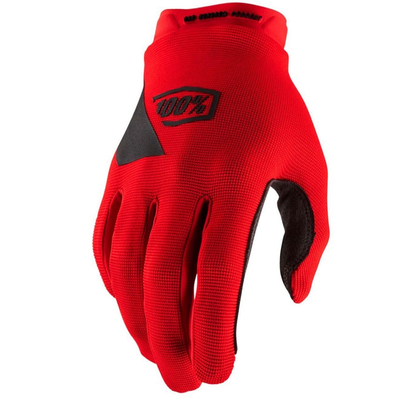 Motokrosové rukavice 100% RIDECAMP červené