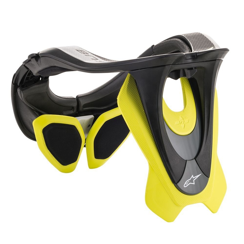 Chránič krční páteře Alpinestars BNS Tech-2 černo-žlutá fluo