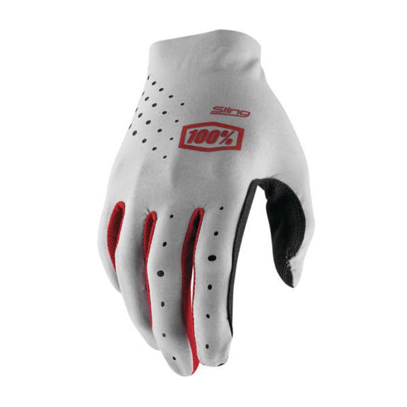 Motokrosové rukavice 100% SLING šedé