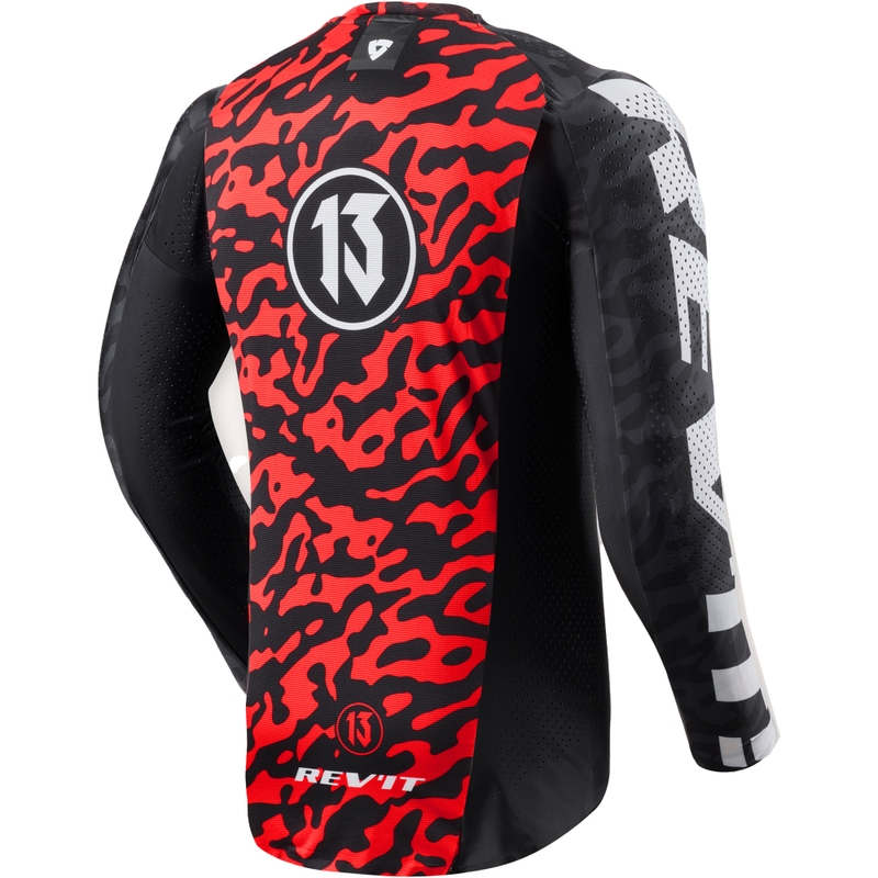 Motokrosový dres Revit Thirteen černý