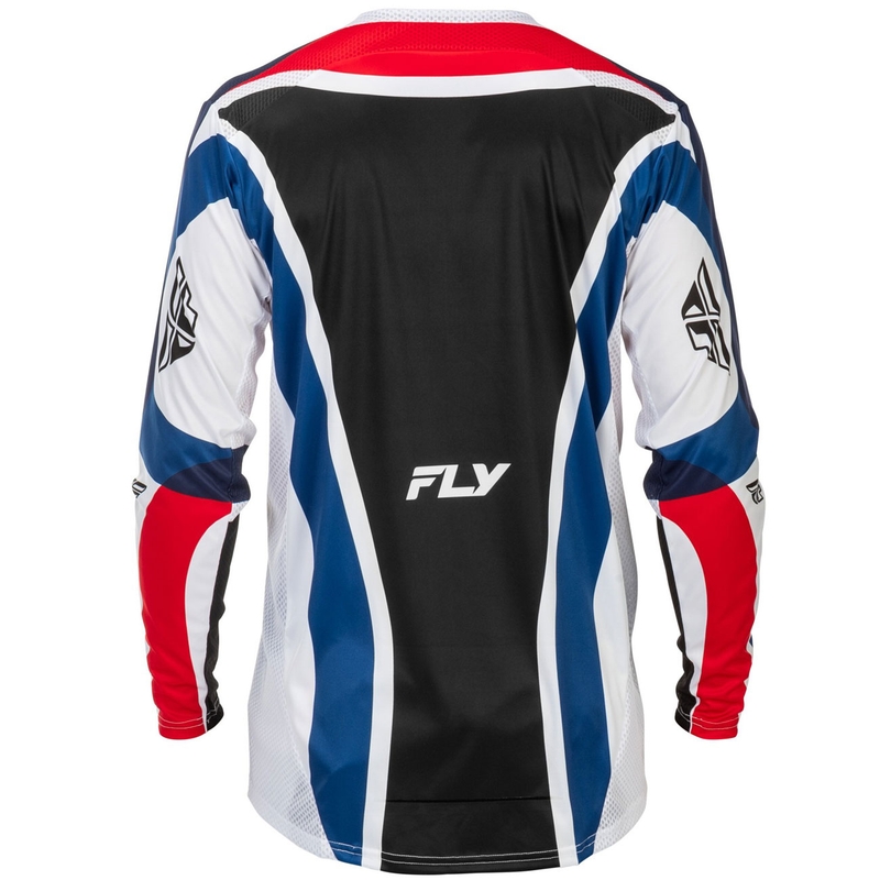 Motokrosový dres FLY Racing Lite USA červeno-bílo-modrý