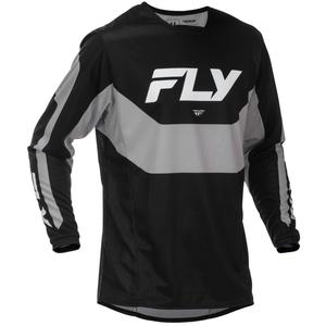 Motokrosový dres FLY Racing Kinetic USA černo-šedý