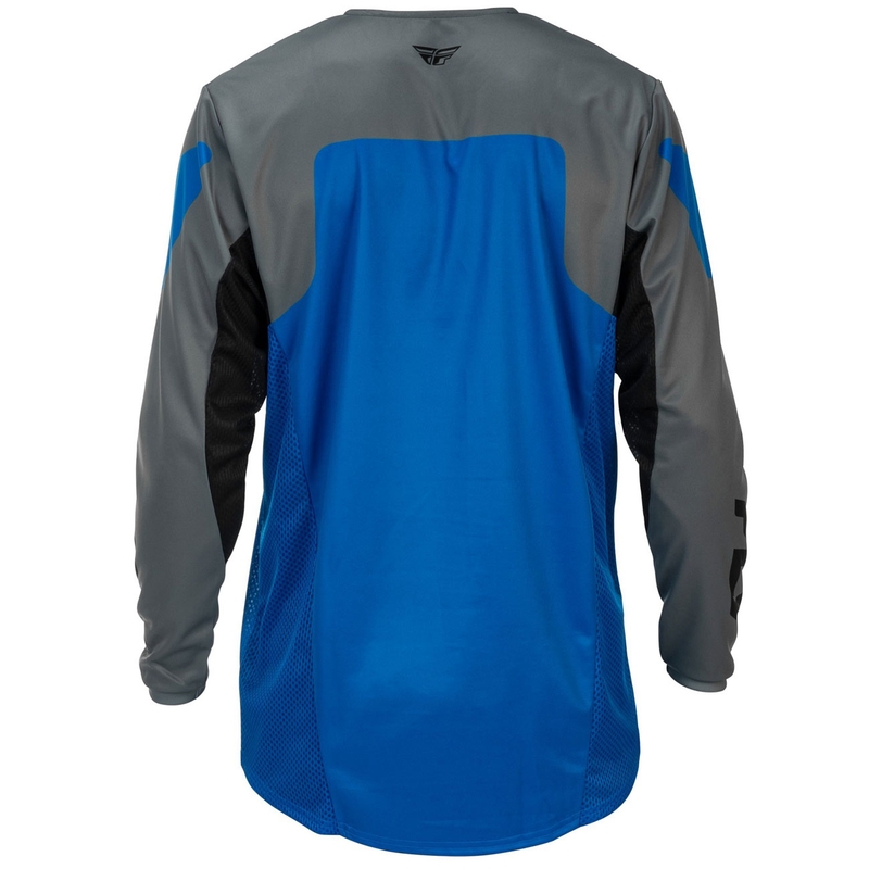 Motokrosový dres FLY Racing Kinetic USA modro-šedo-černý