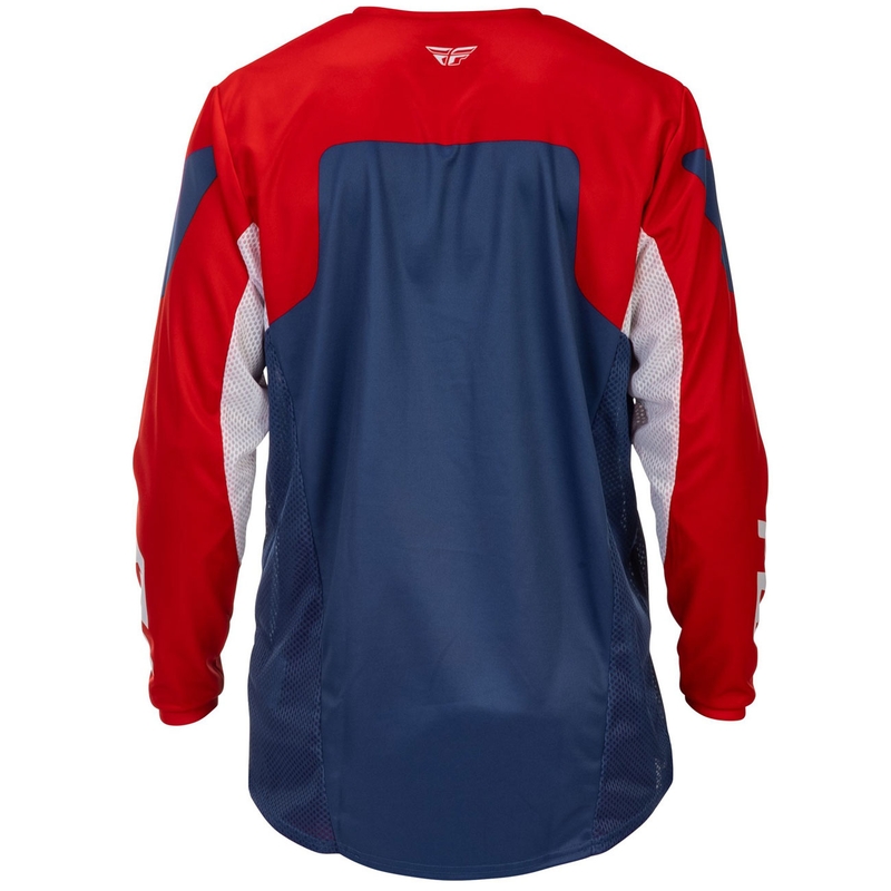 Motokrosový dres FLY Racing Kinetic USA červeno-bílo-modrý