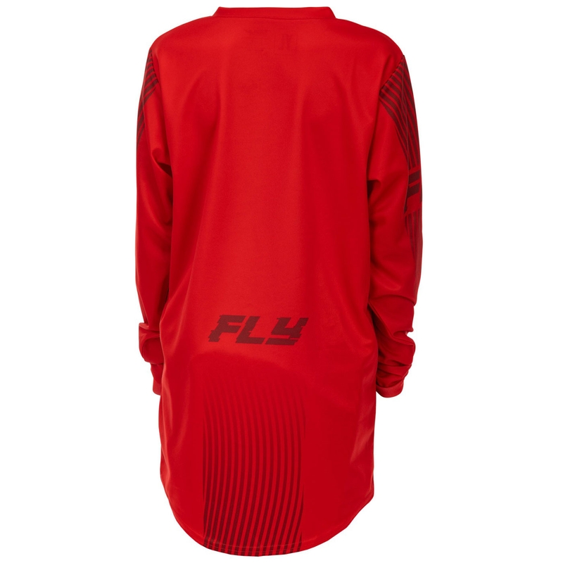 Dětský motokrosový dres FLY Racing F-16 červený