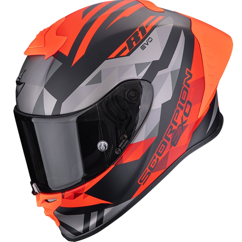 Integrální helma na motorku Scorpion EXO-R1 EVO II Air Valere matná černo-červená