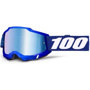 Motokrosové brýle 100% Accuri 2 2028 s modrým plexi