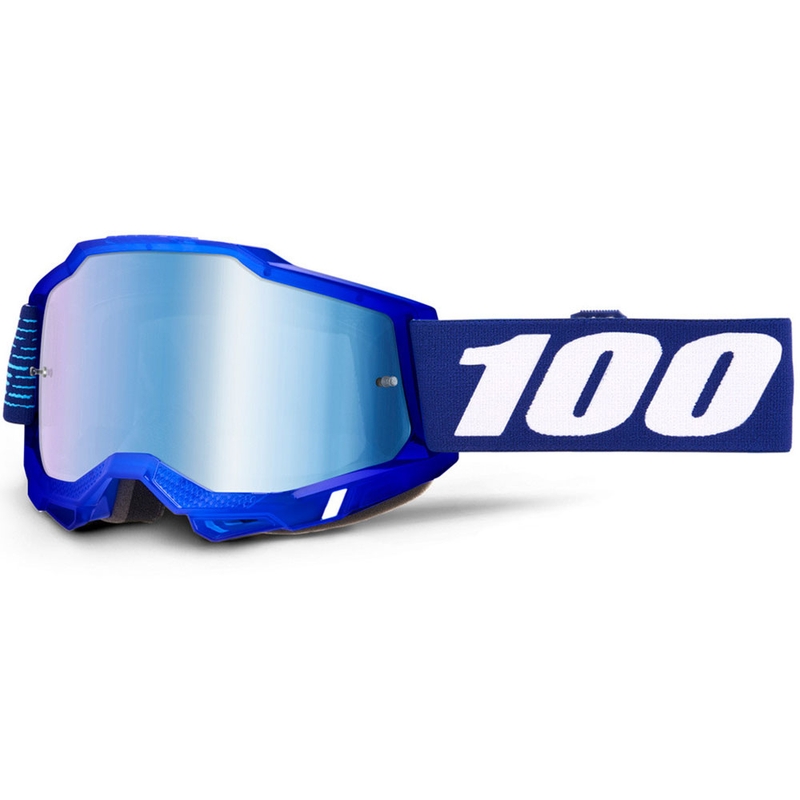 Motokrosové brýle 100% Accuri 2 2028 s modrým plexi