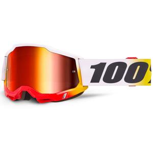 Motokrosové brýle 100% Accuri 2 TORKEN s červeným plexi