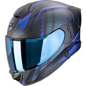 Integrální helma na motorku Scorpion EXO-530 Air Theras matná černo-modrá