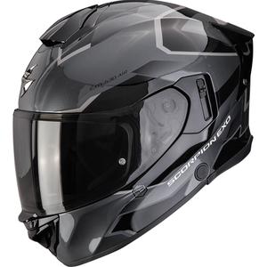 Integrální helma na motorku Scorpion EXO-530 Air Clip stříbrno-černá