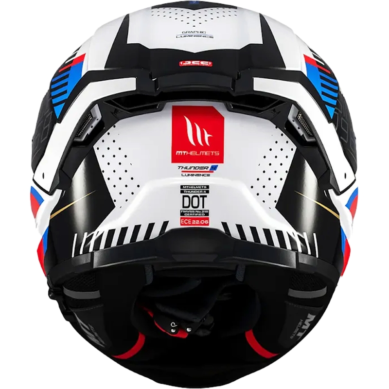 Integrální helma na motorku MT Thunder 4 SV Luminence modrá