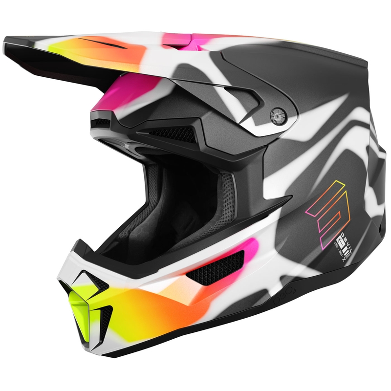 Motokrosová helma Shot Lite Devil matná černá