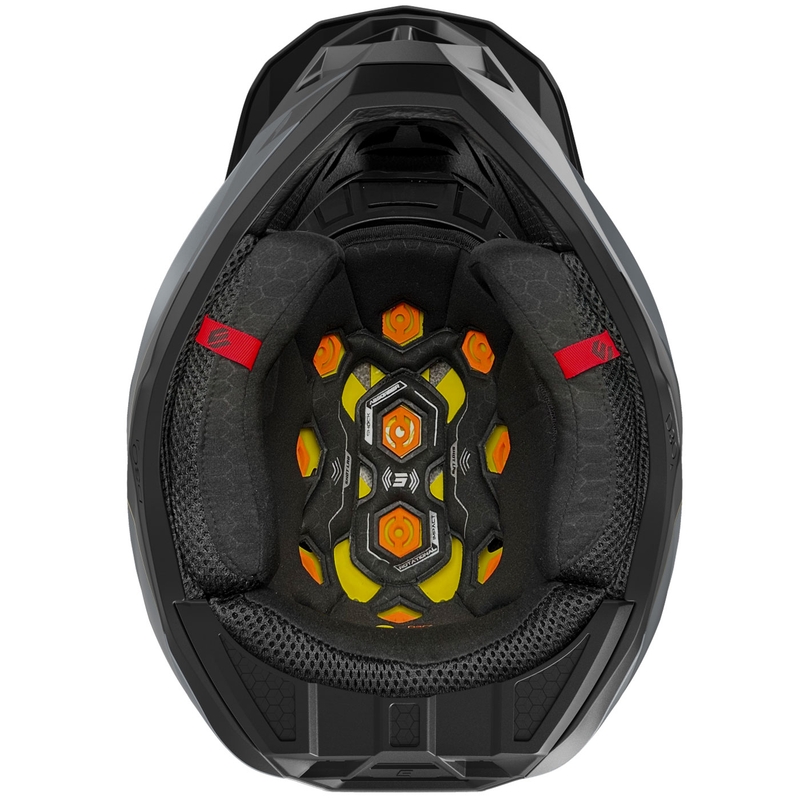 Motokrosová helma Shot Lite S10 matná černo-šedá