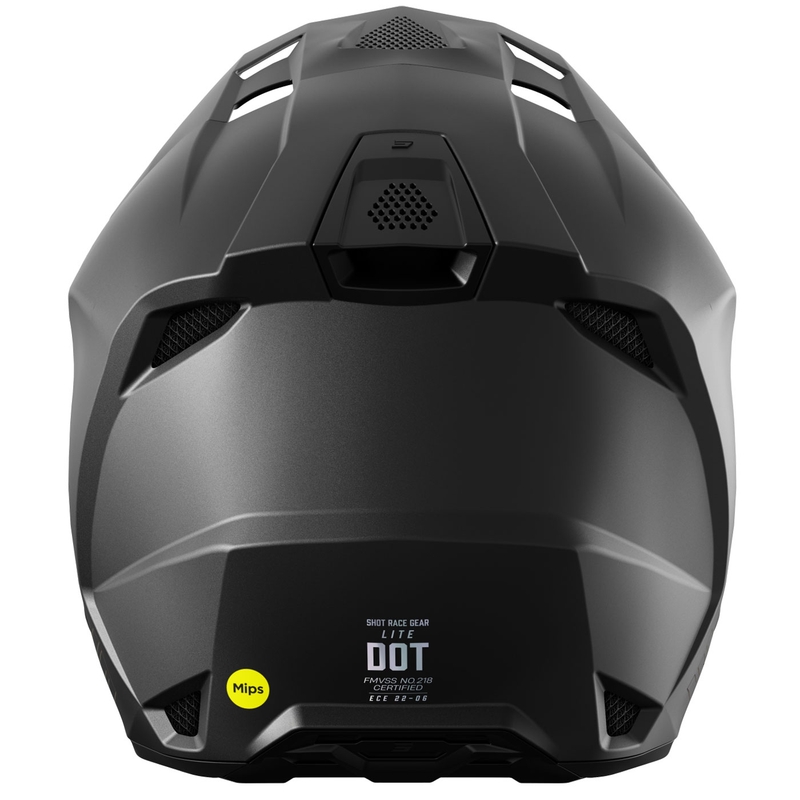 Motokrosová helma Shot Lite Solid matná černá