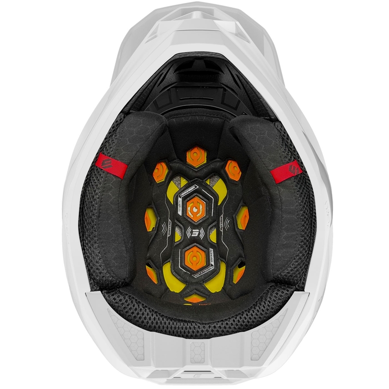 Motokrosová helma Shot Lite Solid lesklá bílá