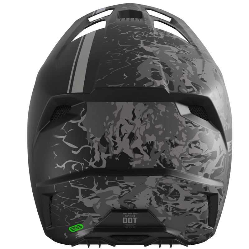 Motokrosová přilba Shot Speed Battle matná černá
