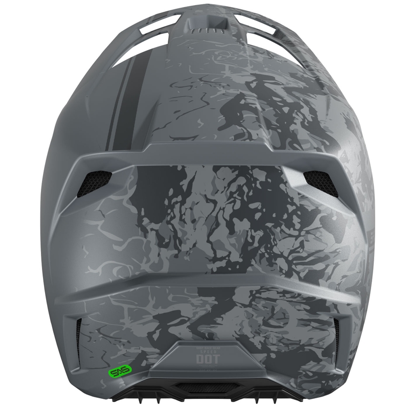 Motokrosová přilba Shot Speed Battle matná šedá
